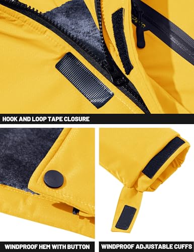 TACVASEN Winter Jacket - Men's Water Resistant Snowboard & Ski Parka - Warm Military & Tactical Jacket