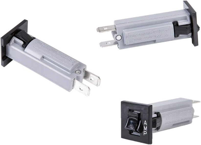 GLOSO Fuseholder Type W Type Thermal Circuit Breaker - 1 Pack (12A): Tools & Home Improvement