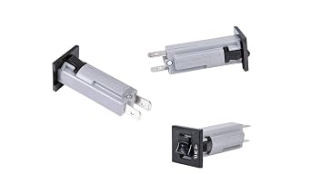 GLOSO Fuseholder Type W Type Thermal Circuit Breaker - 3 Pack 12A