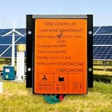✔ Controllore della Turbina Eolica: Quando la batteria è completamente carica, i freni si attivano automaticamente tramite un circuito interno. Quando la tensione della batteria scende al livello di tensione di recupero, la turbina eolica può riprendere automaticamente a caricare la batteria.