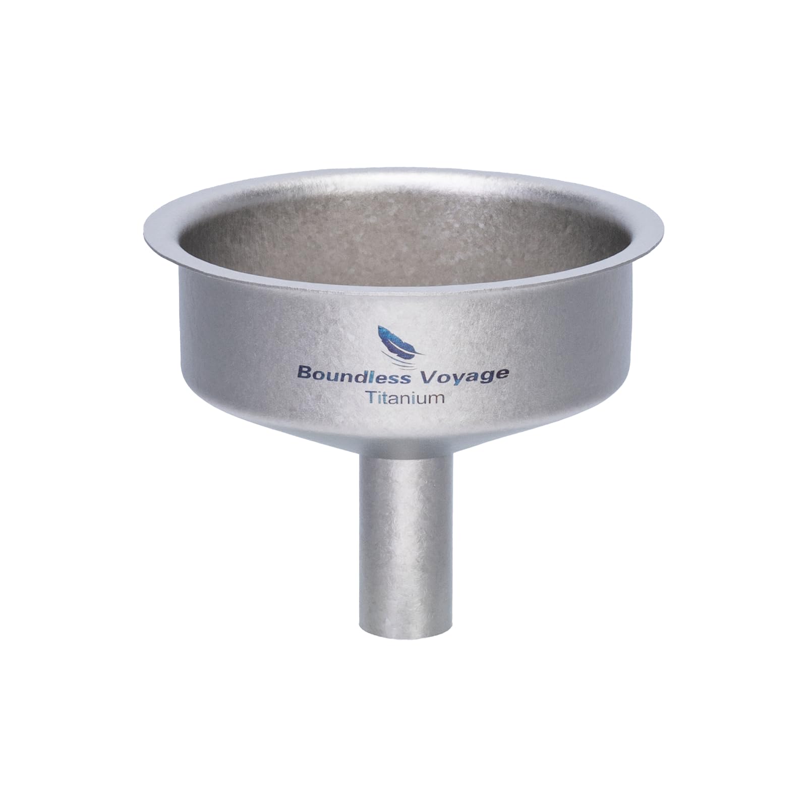 iBasingo Ti3265D Flasque en titane 1400 ml avec couvercle anti-perte et entonnoir en titane pour Bushcraft Randonnée Pêche Bouteille de vin d'eau légère de grande capacité avec sac de transport