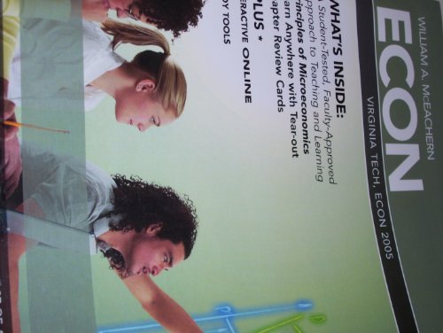 ECON Micro Virginia Tech, ECON 2005 1424086175 Book Cover