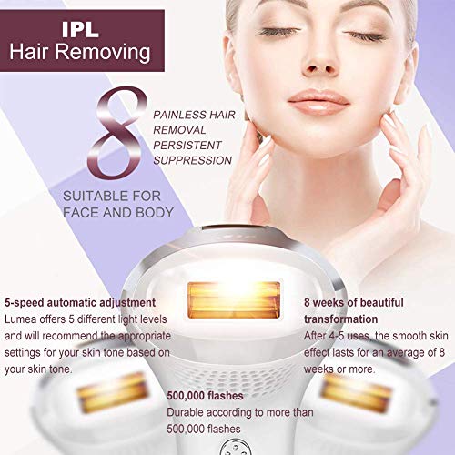 Lumea Advanced IPL Haarentfernungsgerät 500,000 Lichtimpulse Permanent Haarentfernung für Frauen & Männer-Körper Gesicht Bikini-Zone & Achseln langanhaltend glatte Haut - Image 4