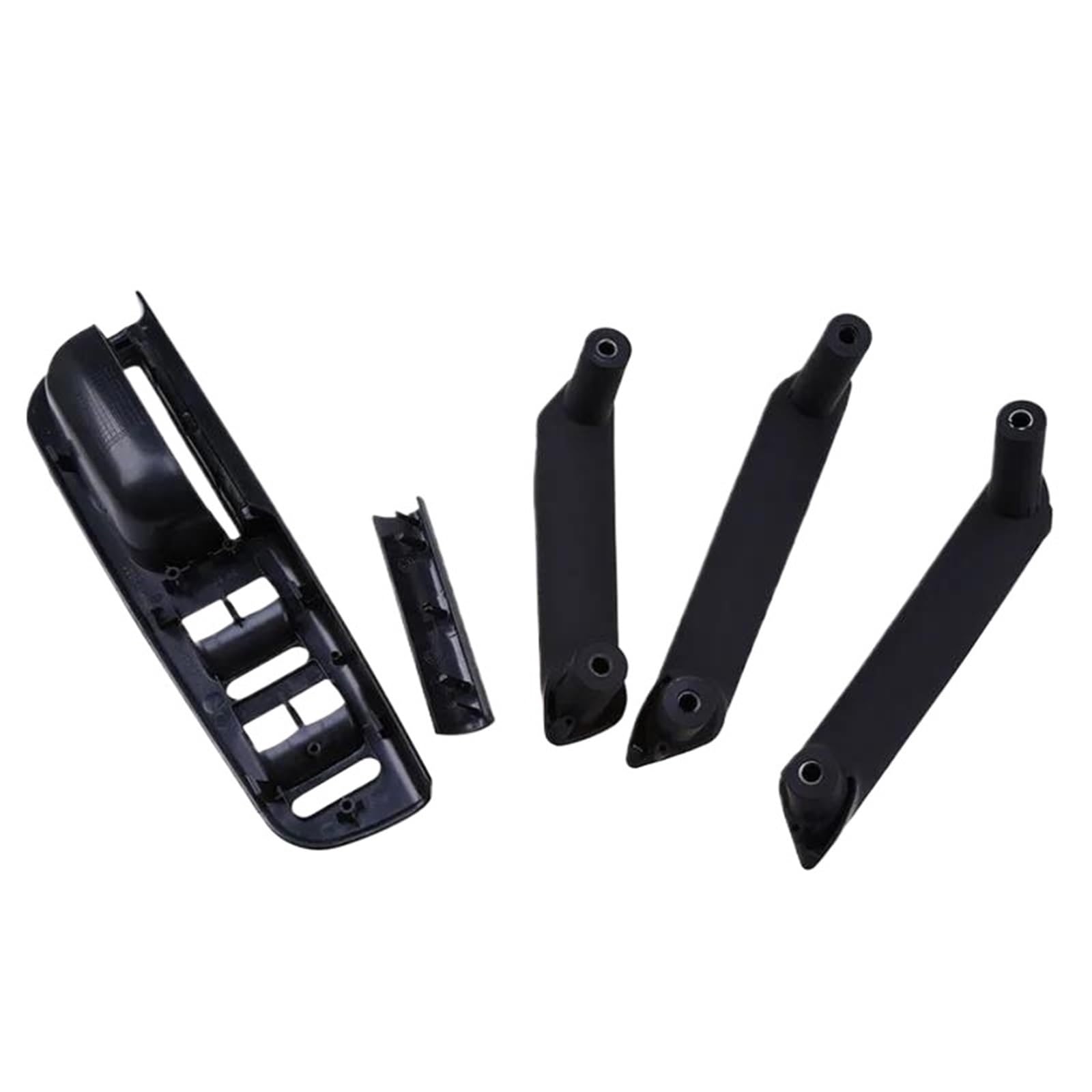 JYUTDW Car Door Interior Handle Accessories for Passat B5 B5.5 Sedan/Wagon 1996-2005 Car Interior Door Handle(Black 1set)
