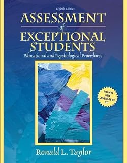 Assessment of Exceptional Students: Educational and Psychological Procedures (8th Edition)
