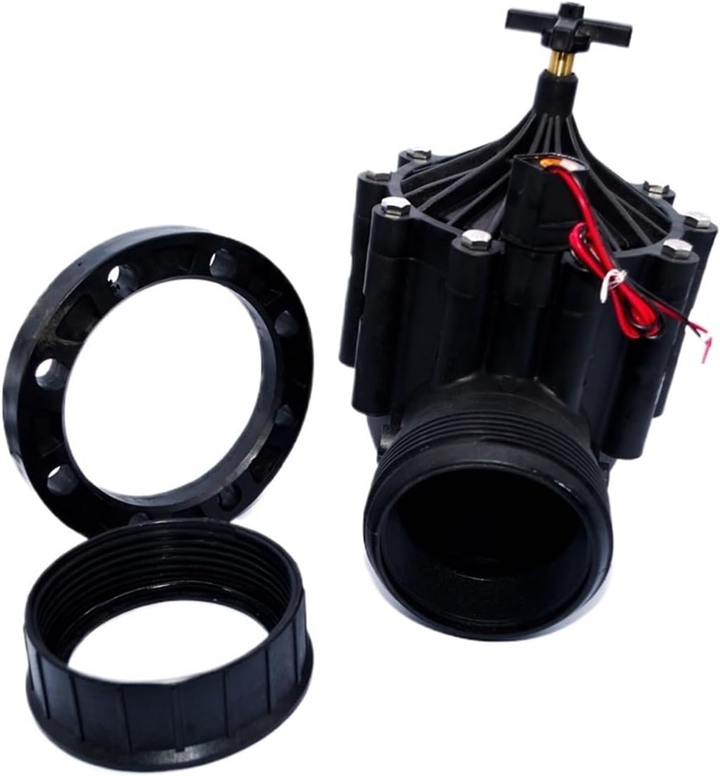 1PCS 4-inch Low-Pressure Water Control Valve Irrigation Valve Solenoid Valve DC self-Locking, AC110V, AC220V, AC24V, DC24V, DC12,(110V AC)