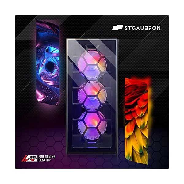 STGAubron-Gaming-Desktop-PCIntel-Core-i7-34G-up-to-39GGeForce-GTX1660Ti-6G-GDDR632G1T-SSDWiFiBT-50RGB-Fanx6RGB-KeybaordMouseMouse-PadRGB-BT-Sound-BarRGB-BT-Gaming-MicW10H64 STGAubron-Gaming-Desktop-PCIntel-Core-i7-34G-up-to-39GGeForce-GTX1660Ti-6G-GDDR632G1T-SSDWiFiBT-50RGB-Fanx6RGB-KeybaordMouseMouse-PadRGB-BT-Sound-BarRGB-BT-Gaming-MicW10H64