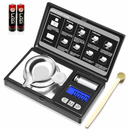 THINKSCALE Milligram Scale, 50g/0.001g Digital Jewelry Scale...