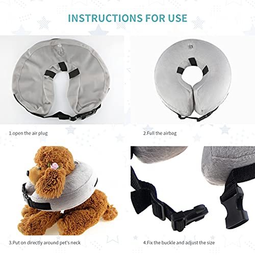 PET SPPTIES Gonfiabile collo Collare Gonfiabile