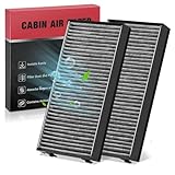 BDFHYK 2PC CF10936 Cabin Air Filters with Activated Carbon Compatible with BMW 2016-2018 X5 2.0L
