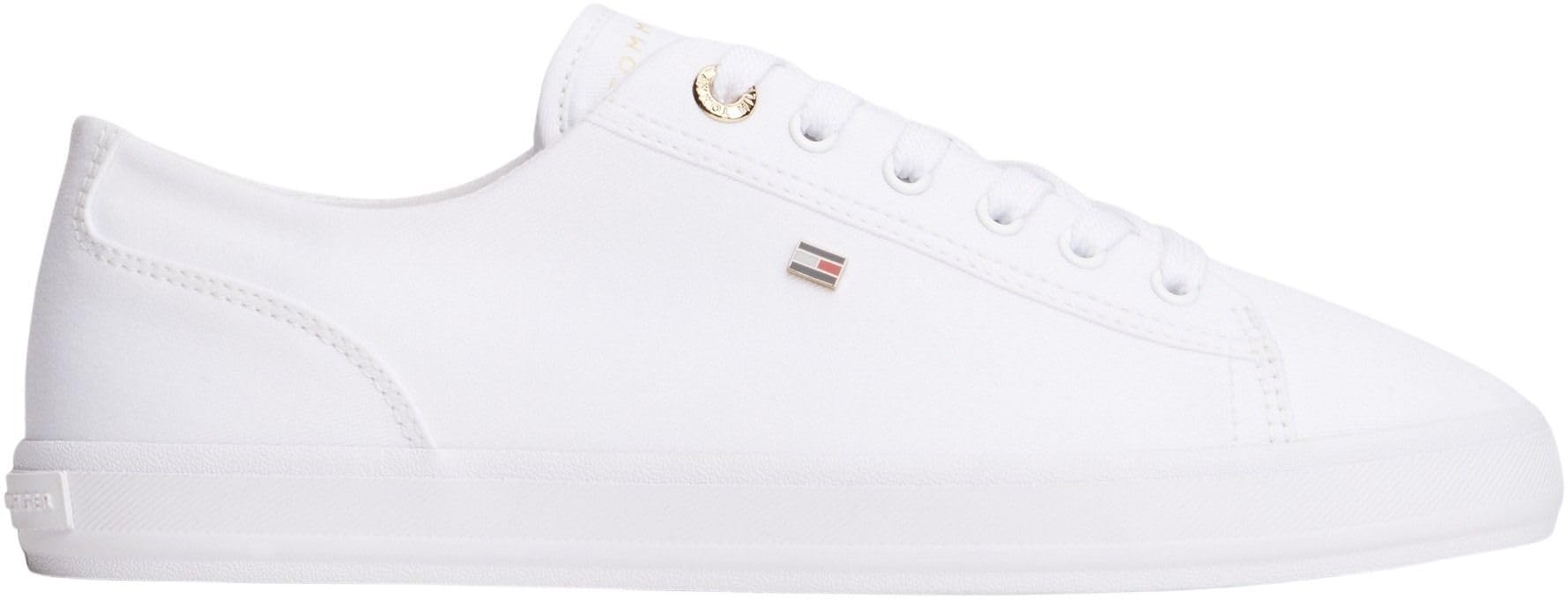 Tommy Hilfiger TH Foxing Sneaker Canvas Fw0fw09170, Parte Superior Baja Mujer