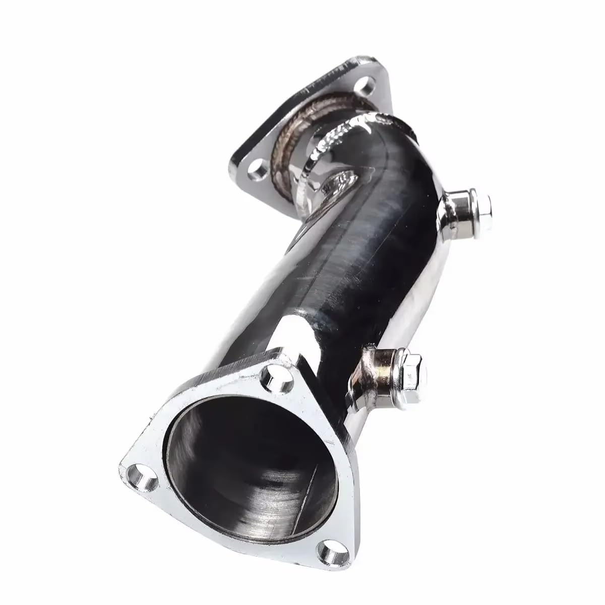 Auto- Auspuffkrümmer Für 97-05 FÜR A4 Für VW Für PASSAT 1,8 T EDELSTAHL RACING TURBO FALLROHR AUSPUFF Auto-Auspuffrohr