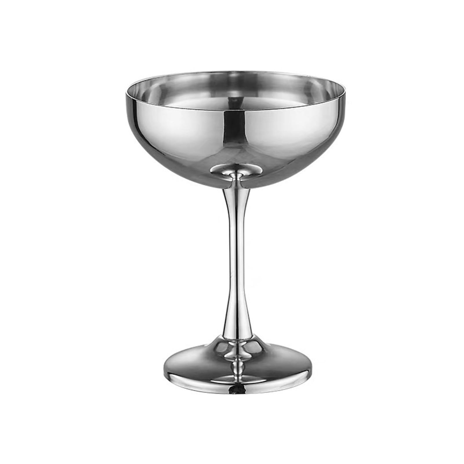 Buxuaaaa Ice Cream Bowl Dessert Bowl 304Stainless Steel Texture Dessert Cups Perfect for Displaying Accessories