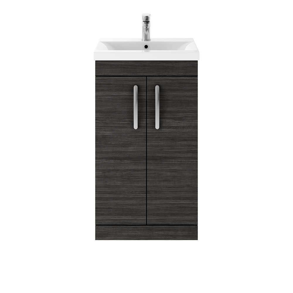 Buy Nuie ATH005A Athena Modern Floor Standing Bathroom Vanity Sink Unit