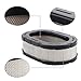 Panari Air Filter Oil Filter for Cub Cadet XT1 XT2 LT46 LT50 LT54 Craftsman G8300 G8400 T1800 T8000 T8200 T8400 Z6400 Z6600 Troy-Bilt 42