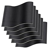 Material de Alta Calidad: Este parches ropa termoadhesivos es cuero artificial negro, hecho de PVC de alta calidad, con una textura resistente y suave. No solo ofrece buena resistencia al desgaste, sino que también se adapta perfectamente a todo tipo de cuero genuino y artificial. No se cae ni se agrieta fácilmente después de la reparación. Es duradero y resistente. Cuero adhesivo para tapizar ofrece una solución de reparación confiable para sus artículos de cuero