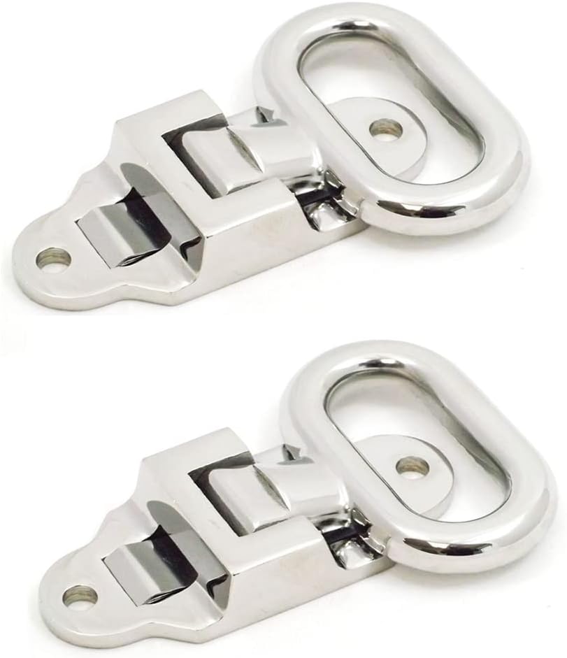 For RV Truck Bus Trailer Van Camper Stainless Steel Folding Step Grab Handle Silver