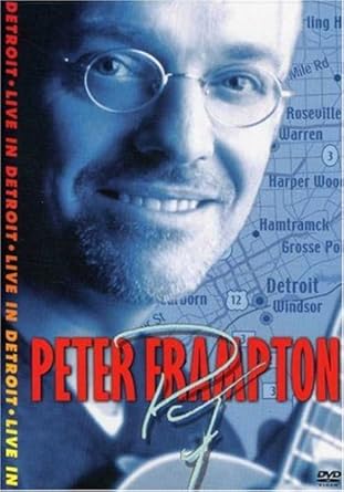 Peter Frampton Live in Detroit Album Cover