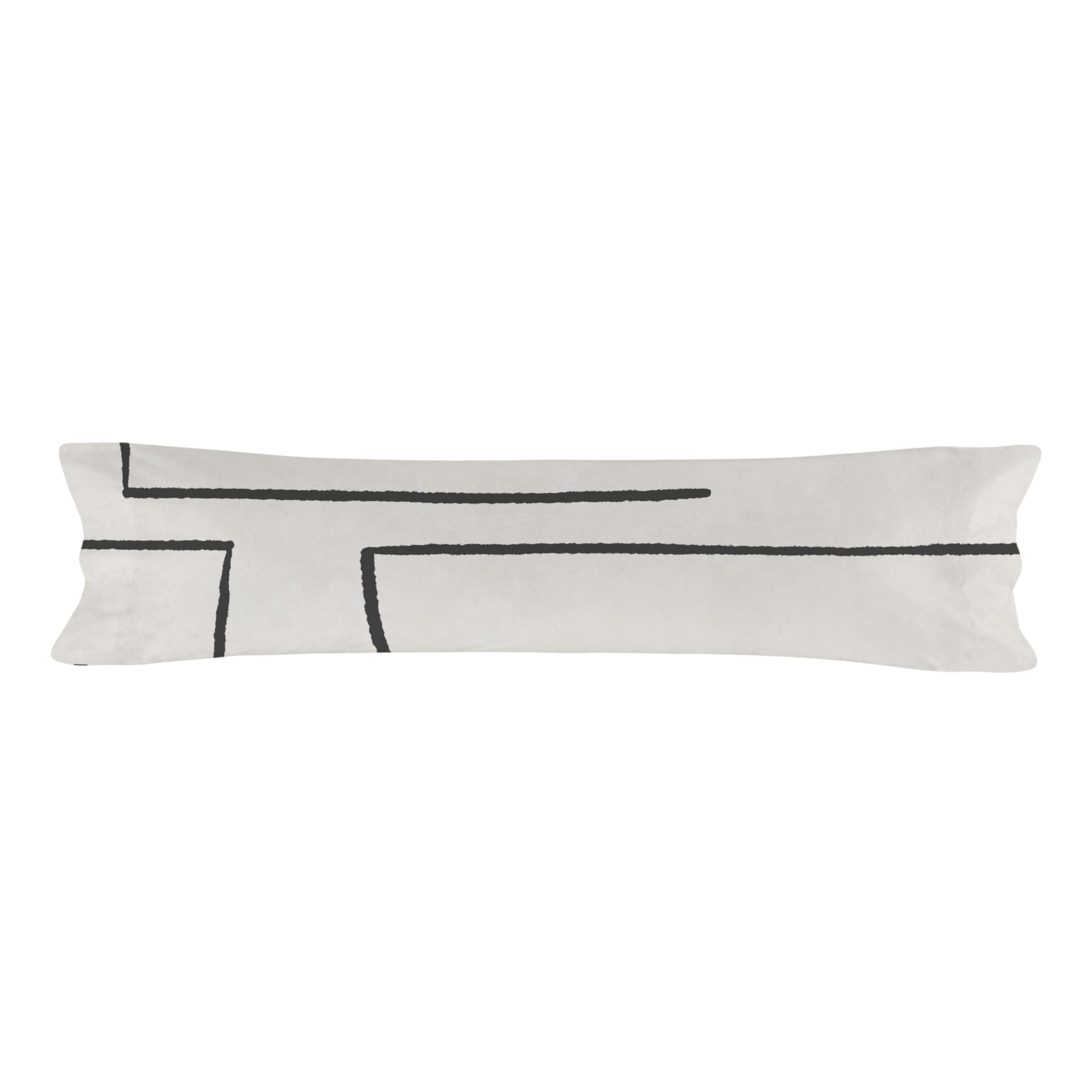 Funda de almohada 45x155 Serenity taie de traversin pour grand lit de 135 140