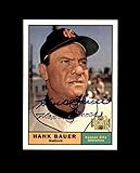 Hank Bauer Signed 2001 Topps Archives 1961 Kansas City Athletics Autograph