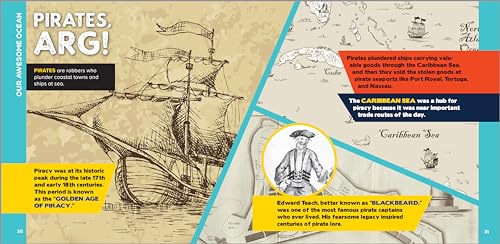 Callisto Kids Hestermann, Bethanie The Fascinating Ocean Book For Kids: 500 Incredible Facts! thumb #5