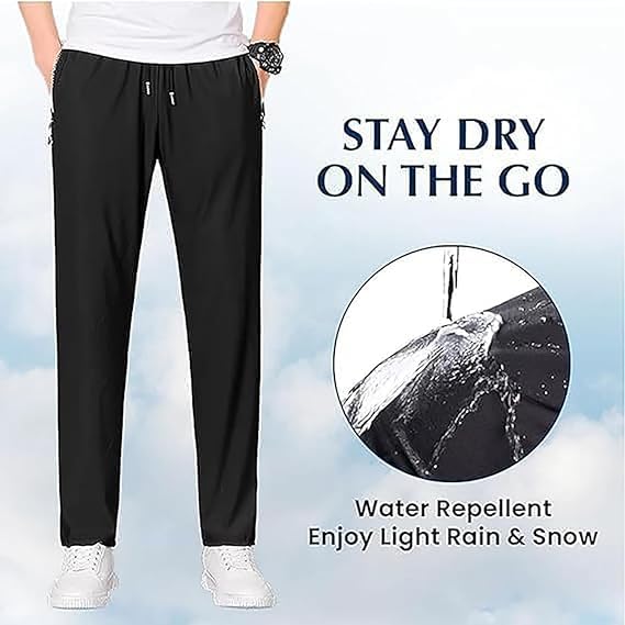 RJDJ Bevawear Fast Dry Stretch Pants Light and Thin, Bevawear Glidepants-Unisex Quick Dry Pull-On Stretch Pants4