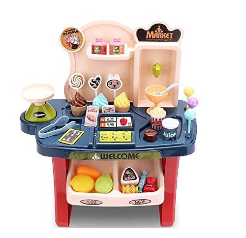 ShivaaroMini Home Supermarket kit for Kids Toys, Kitchen Set for 2 Year Old Kids Boys and Girls (33 Pcs)