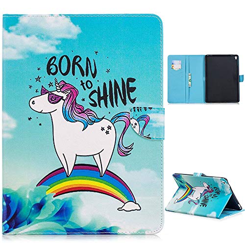 YuhooTech iPad Pro 9.7 Funda Carcasa con Función de Soporte Ultra Delgado y Ligero Carcasa Case Cover con Función de Soporte Tablet(Unicornio)