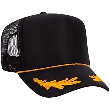 Otto Cap 5-Panel High Crown Mesh Back Trucker Hat