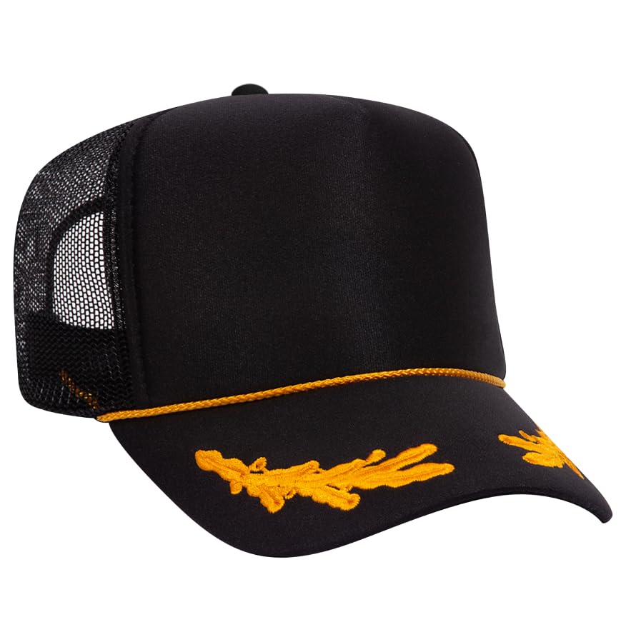 Image of Otto Cap 5-Panel High Crown Mesh Back Trucker Hat
