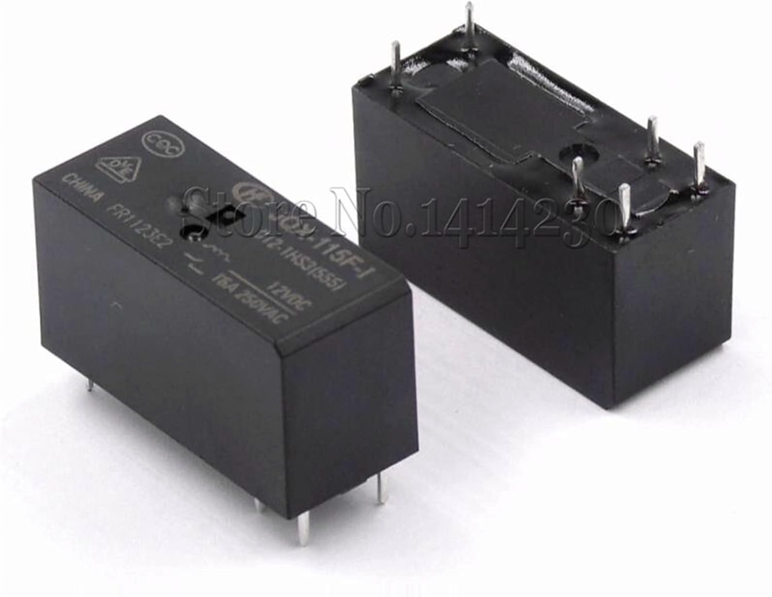 30pcs HF JQX-115F-I 012-1H3A 12VDC 16A Electromagnetic Relay