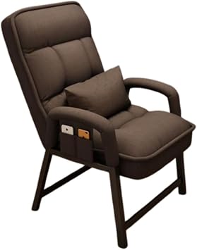 Computer Chair Home Backrest Recliner College Dorm Office Seat Single Seater Sofa Fully Adjustable Seat Angle Material Memory Foam Dry Year Round Comfortable with Backrest College Dorm Desk