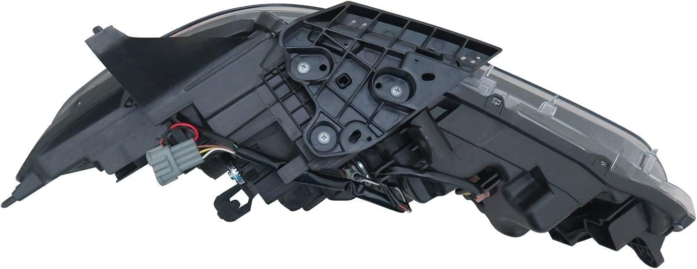 ALLIGATOR AUTO LIGHTS Headlamps Compatible with Nissan Altima 2016 2017 2018 Halogen Headlight Assembly with Bulbs DOT/SAE Compliant Right Side/Passenger Side Partslink: NI2503247 / OEM: 26010-9HS9A