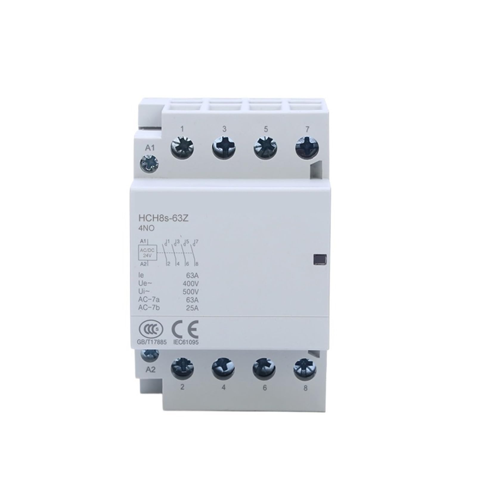 Contacteur HCH8s-63Z 2NO2NC pour sécuriser et automatiser vos circuits de puissance
