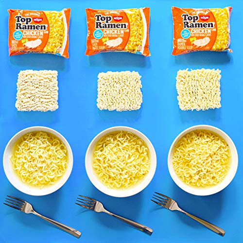 Nissin Top Ramen Noodle Soup, Chicken, 3 Ounce (Pack Of 24) #TOP3