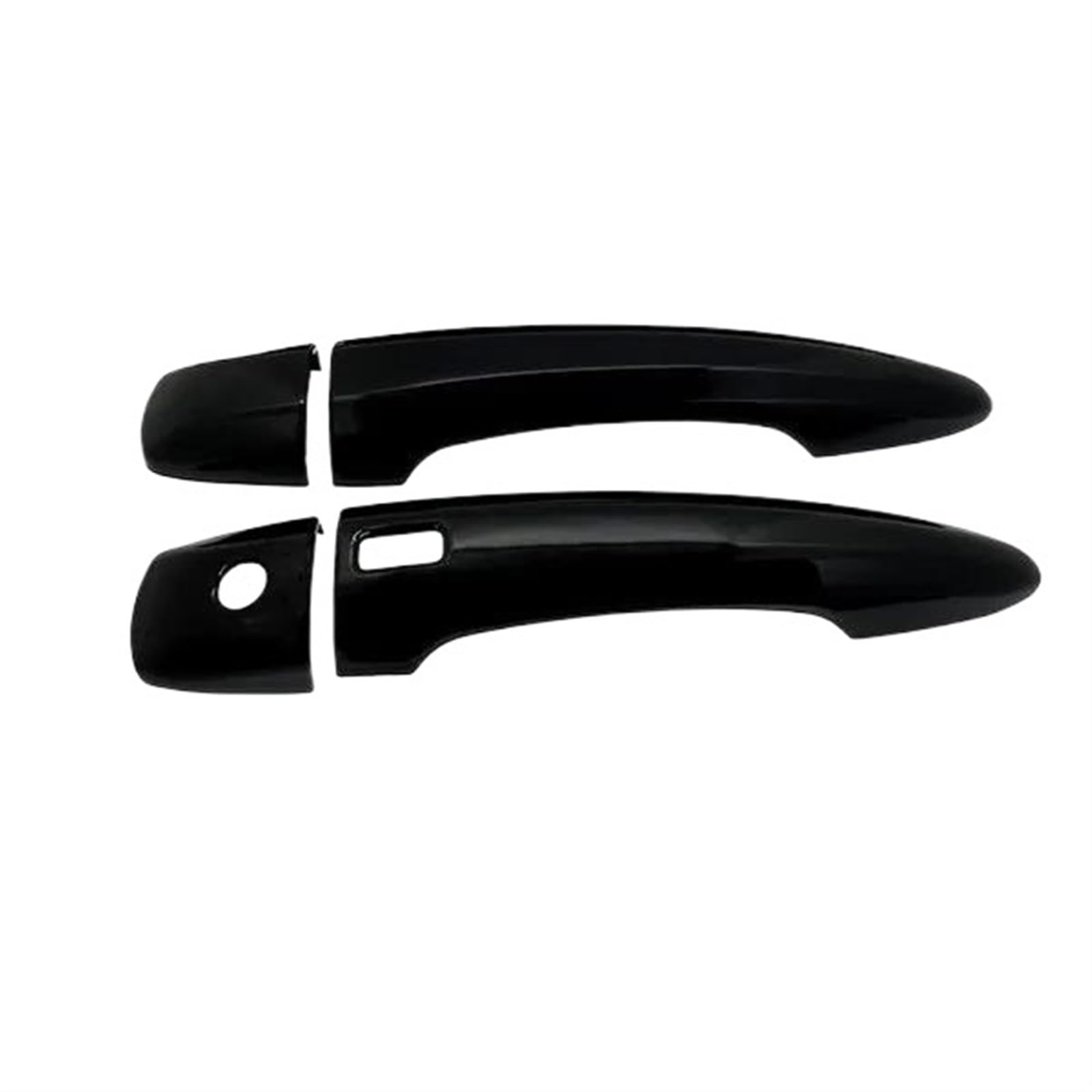 Lzbzhb 2Handle 1 Button Car Exterior Outsidedoor Handle For Nissan For Juke 2 F16 2020 2021 2022 2023 Gloss For Smart Door Handle Cover Car Corate Exterior Protector Accessorie Sticker(2Handle 1 Button)