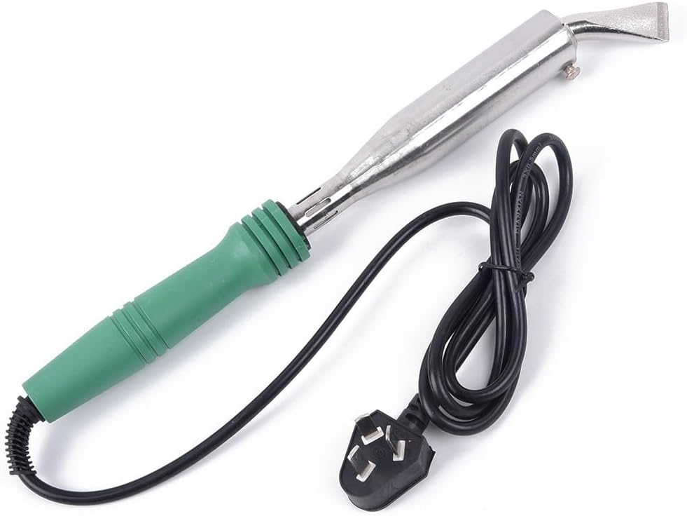 1Pc Welding Iron Tool, 220V Electric Soldering Iron Temperature Welding Solder 100/150/200/300W(300W Elbow)