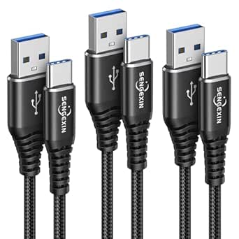 Cavo USB Type-C 2 Metri Per Motorola Edge 30 Neo – Ricarica Rapida E Sincronizzazione Dati, Connettori Rinforzati In Alluminio - 3