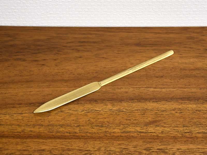 Amazon.co.jp: ブラス ペーパーナイフ 真鍮 ゴールド アンティーク風