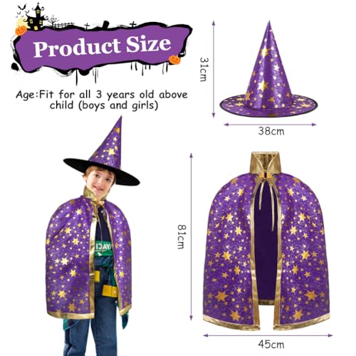 AYBUY Wizard Cape Witch Cloak Kids - Image 2