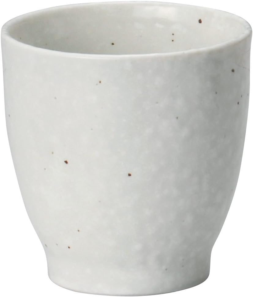 Yamashita Craft 14078320 Beer Glass, Stein, White, Diameter 3.2 x 3.3 inches (8.2 x 8.5 cm), 9.2 fl oz (260 cc), White Fluffy Cup