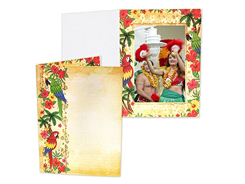 Luau 4x6 Event Photo Folders (25 Pack)