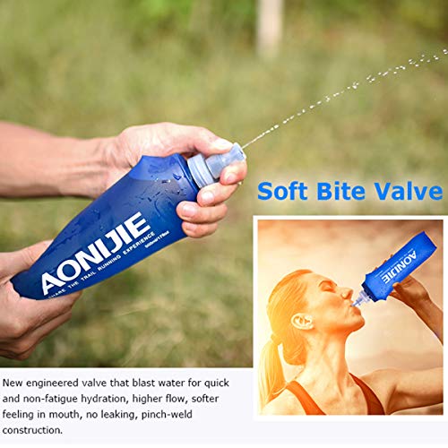 AONIJIE Soft Water Bottle, 2 Pack, 500ml by AONIJIE - Image 7