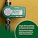 Rain Bird 1ZEHTMRP Premium Professional Grade Electronic Digital Hose End Timer/Controller, One Zone/Station, Battery Operated, Digital with Brass Inlet/Outlet