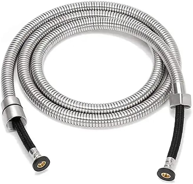 Jokseen Health Faucet Pipe Hose Hand Shower Tube Pipe Only For Bathroom Available In Different Quality And Size (1.5 Meter, Stainless Steel EPDM Inside For High Pressure) (Weight 255G)