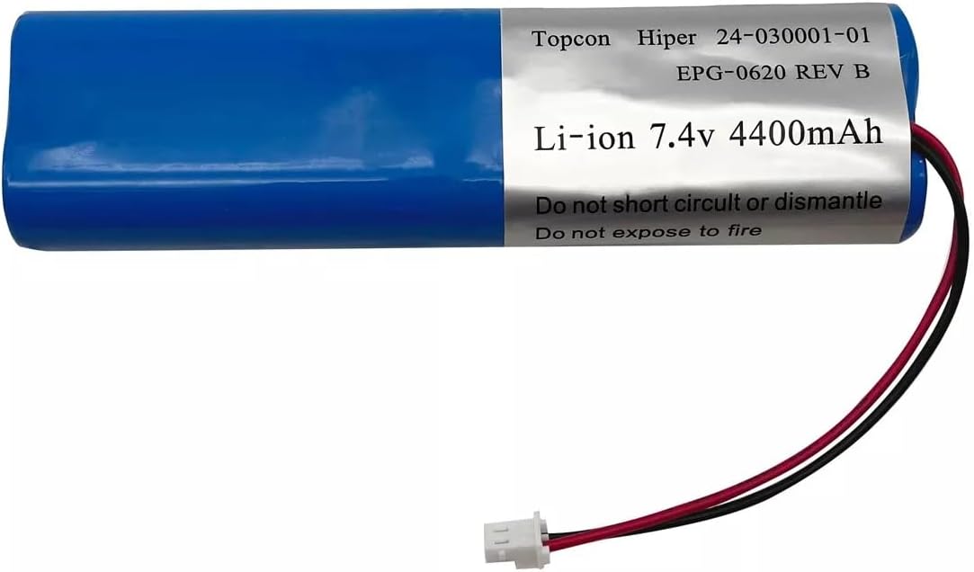 New Hiper Li-ion Battery 24-030001-01 for Topcon Hiper GPS 7.4V 4400mAH