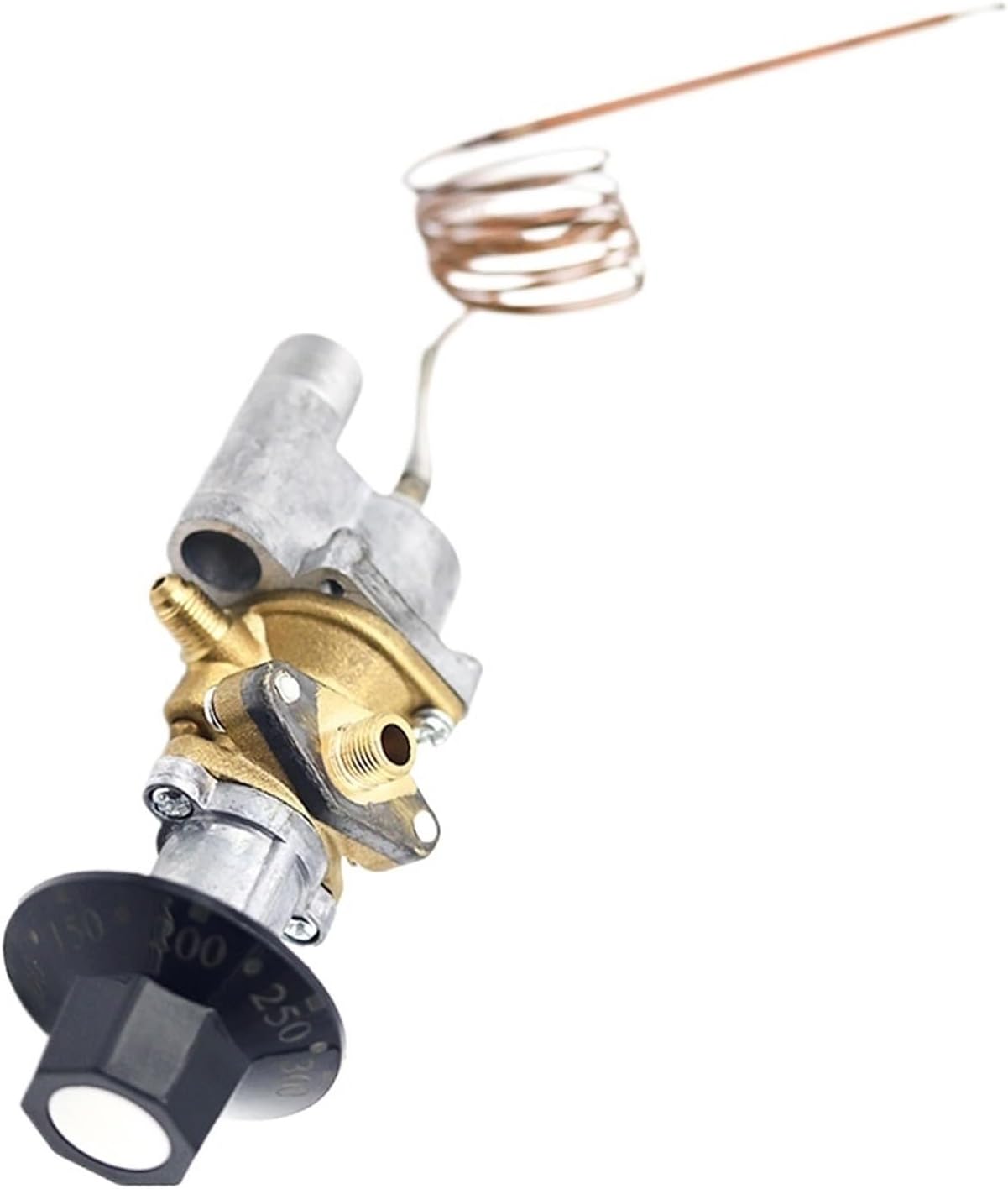 1pc Gas Valve Thermostat With Control Capillary Tube Temperature Range 100-300℃ for Gas Stove Oven