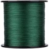 Lignes de pêche, PE pratique réduit les vibrations Ligne de poisson monofilament Casting lisse de qualité supérieure pour la pêche en mer pour la pêche en eau salée(vert, 1.5)