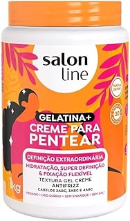 Salon Line - Linha Creme para Pentear - Gelatina Definicao Extraordinaria 1000 Gr - (Combing Cream - Extraordinary Definition Gelatin Net 35.27 Oz)