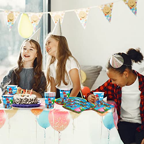 Mario Birthday Party Supplies Mario Children’s Party Favors Includes Cups Plates Napkins For Mario Birthday #TOP5